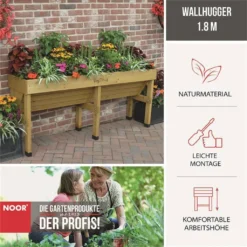 Hochbeet Wallhugger183x46x80 Cm VegTrug -Günstiges Laube Lust Geschäft 19f430dfdac01b9af0aea4f30c2a319e
