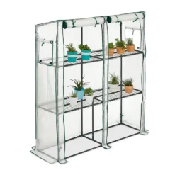 Relaxdays Foliengewächshaus Mit Ablagen -Günstiges Laube Lust Geschäft 1a1289a0ed0dbecf6b0384b6a688076a