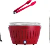 LotusGrill Starter-Set Classic 1x Grill Feuerrot Mit USB-Anschluß, 1x Buchenholzkohle 2,5 Kg, 1x Brennpaste 200ml, 1x Würstchenzange (Farbe Nach Vorrat), 1x Transport-Tragetasche - Der Raucharme Holzkohlegrill -Günstiges Laube Lust Geschäft 1a5c0fda5dfeb097647c64078603eadd