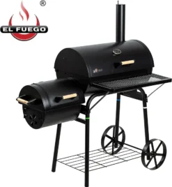 El Fuego Smoker Grill / Holzkohlegrill Dakota Grillfläche 66x41cm -Günstiges Laube Lust Geschäft 1ab7d49e138636a00ae88a68acff5066