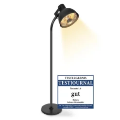 Heizstrahler Heizpilz Infrarot Heizung Wärmestrahler Standheizer 2000W Hoberg