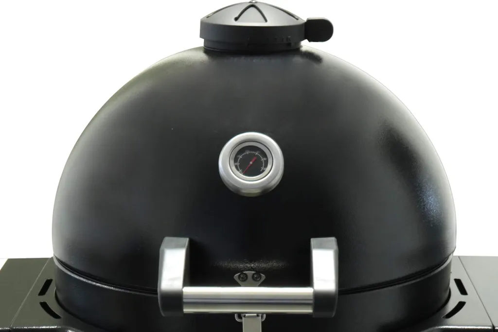 Grill Holzkohlegrill Grillwagen BBQ Barbecue Gusseisen Schwarz GRILLCHEF Kamado 16 Grill Holzkohlegrill Grillwagen BBQ Barbecue Gusseisen Schwarz GRILLCHEF Kamado – Bild 14