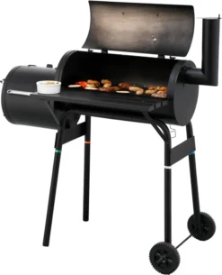 Tepro Smoker "Wichita" Holzkohlengrill, Schwarz -Günstiges Laube Lust Geschäft 1c41cdacd25a01ffaa21a8ce85f4841f