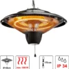 Elektrischer Deckenheizstrahler Ca. Ø42cm 1500W Outdoor Garten Terrasse -Günstiges Laube Lust Geschäft 1d97c2409f4f2b1f3deebd8209c49878