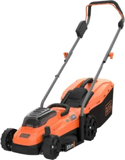 Black & Decker BLACK+DECKER BCMW3318L2 Akku Rasenmäher 18V/2x2,5Ah Li-ion - 33 Cm Mit 2 Akkus
