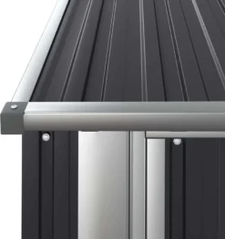 VIDAXL Möbel Geräteschuppen Anthrazit 180,5x97x209,5 Cm Verzinkter Stahl 2023 -Günstiges Laube Lust Geschäft 1de69a76e24195d6531667a7b04fa098 1