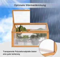 MCombo Frühbeet Gewächshaus Treibhaus 2 Dachfenster Holz Und Polycarbonat 0145 21 MCombo Frühbeet Gewächshaus Treibhaus 2 Dachfenster Holz Und Polycarbonat 0145 -Günstiges Laube Lust Geschäft 1e058ec4fa5e8378c13b0e531b1c01a6