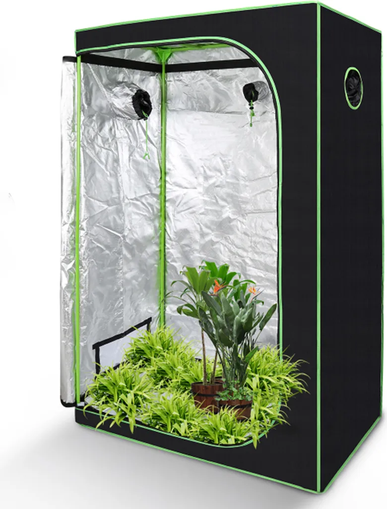 Wolketon Growzelt Growbox Gewächshaus Indoor Pflanzenzelt 100*100*200cm 7 Wolketon Growzelt Growbox Gewächshaus Indoor Pflanzenzelt 100*100*200cm – Bild 5