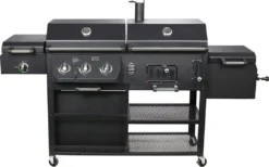 El Fuego Kombi Grill Arizona Gasgrill Und Holzkohle Smoker Grill