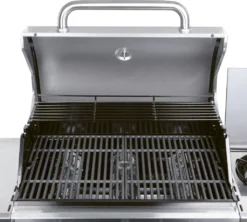 Proficook Gasgrill PC-GG 1181silber 4 Edelstahl-Brenner +zusätzliche Kochstelle (4+1) -Günstiges Laube Lust Geschäft 20d24533fe975189a778136a8e70b16b