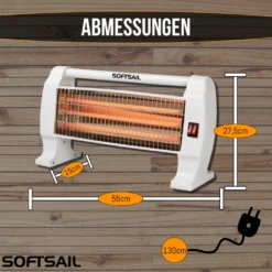 Quarz-Heizstrahler Mit 3 Leistungsstufen, 400 / 800 / 1200 Watt 9 Quarz-Heizstrahler Mit 3 Leistungsstufen, 400 / 800 / 1200 Watt -Günstiges Laube Lust Geschäft 2113e31d00de9c196e355f7aeeaa42f6