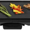 Duronic GP20 Tischgrill |Elektrogrill | Grillplatte | 52 X 27 Cm Grillfläche | 2000 Watt | Antihaftbeschichtung | Thermostat | Elektrisch| Abnehmbarer Auffangbehälter | Kochen Ohne Fett