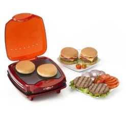 Ariete Party Time Hamburger Maker, Rot -Günstiges Laube Lust Geschäft 224e7a5cfb0a0191c72074f62a63e5c6
