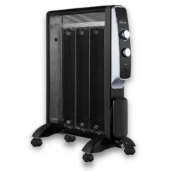 Purline MR1500B, Indoor, Flur, Schwarz, Drehregler, 1500 W, 500 W -Günstiges Laube Lust Geschäft 227e7c82c5aff2894f3c5644cc26abea