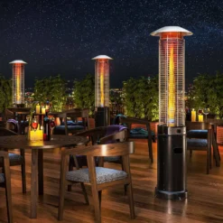 FINA | Gasheizstrahler | 1,8m | Schwarz | 11kW | Heizpilz, Terrassenheizstrahler, Terrassenheizer, Heizstrahler Gas -Günstiges Laube Lust Geschäft 2407db323d8ef7b3f69a774f71dfcbcc