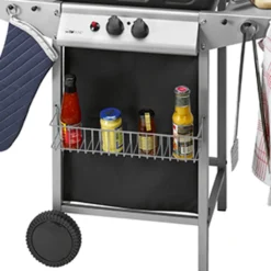 Clatronic GG 3590 Gasgrill 2 Brenner, 2 Heizzonen Für Individuelle Temperatursteuerung, Stufenlose Temperatureinstellung, Herausnehmbarer Fettauffangbehälter, Temperaturanzeige -Günstiges Laube Lust Geschäft 24619c1e58f57b2398dd67356550be12