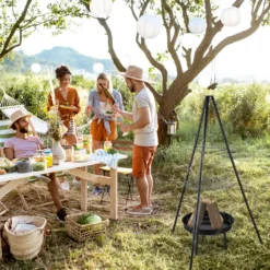 Relaxdays Schwenkgrill Mit Grillrost & Feuerschale -Günstiges Laube Lust Geschäft 24f9144a912d7e4ef6e8a00fd3f2bed0