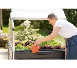 Palram Hochbeet Gewächshaus Plant Inn - Maße Aufgebaut: Ca. 118 X 146,5 X 118 Cm - Farbe: Silber 34 Palram Hochbeet Gewächshaus Plant Inn - Maße Aufgebaut: Ca. 118 X 146,5 X 118 Cm - Farbe: Silber -Günstiges Laube Lust Geschäft 259d2a11dcd69bd6ae3d4362e1d95699