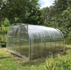 Gewächshaus KLASIKA 12 (3x4m) Mit Fundamenten Und 4mm Polycarbonat; -Günstiges Laube Lust Geschäft 26004acf20a9ef44aa3fb13e4f215119
