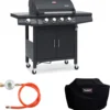 TAINO RED 4+1 Brenner Gasgrill Abdeckung Set Gasregler BBQ Zubehör Cover 2 TAINO RED 4+1 Brenner Gasgrill Abdeckung Set Gasregler BBQ Zubehör Cover -Günstiges Laube Lust Geschäft 265f700904f085ecfb45f6e49146868a