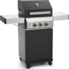 TAINO BLACK 2+1 Gasgrill Mit Seitenbrenner Gusseisen-Rost Gasgrill 2 Brenner Standgrill Matt Schwarz -Günstiges Laube Lust Geschäft 279008db2a448e004eac5cb7d2027dd6