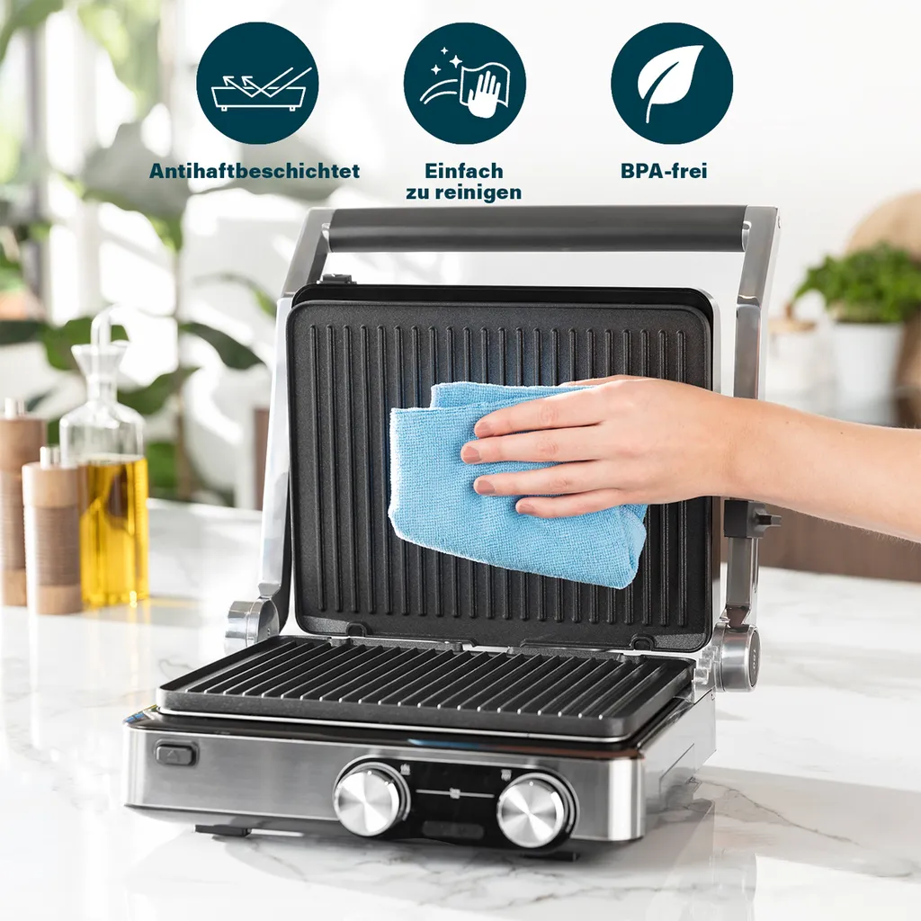 Princess Kontaktgrill Digital Master Pro 2000W Schwarz 18 Princess Kontaktgrill Digital Master Pro 2000W Schwarz – Bild 16