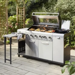 LANDMANN Gasgrill Rexon 6.1 CooK - Edelstahl -Günstiges Laube Lust Geschäft 28f64c81ee2d9197ecf011e567e05212