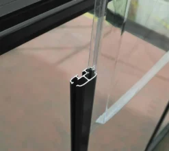 Palram - Canopia Aluminium Gewächshaus Harmony 66 | Grau | 185x185x208 Cm -Günstiges Laube Lust Geschäft 290fea94d24aa08c3793f6c936a843bf