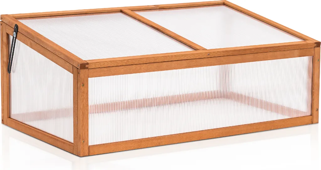 MCombo Frühbeet Gewächshaus Treibhaus Frühbeetkasten Aufsatz Pflanzenbeet Holz 0698 3 MCombo Frühbeet Gewächshaus Treibhaus Frühbeetkasten Aufsatz Pflanzenbeet Holz 0698