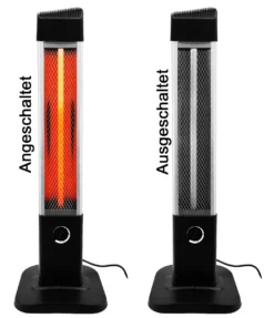 Infrarot Stand-Heizstrahler 2000W Infrarotstrahler | Wärmestrahler Terrasse Elektrisch Mit 6 Heizstufen | Terrassenstrahler Innen & Außen | Standheizung Mit Schutzklasse IP34 -Günstiges Laube Lust Geschäft 2a51a2e9c9a5fad11add94930887480e