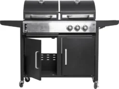 El Fuego Kombigrill "Nevada" AY5731 Gasgrill Und Holzkohle Smoker Grill -Günstiges Laube Lust Geschäft 2a55ee03368af5c9b962174979facb56
