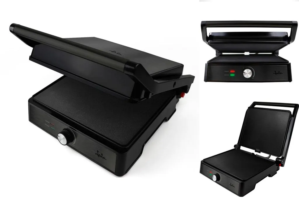 JATA JEGR1913, Schwarz, Rechteckig, Drehregler, 290 X 240 Mm, 180°, 2000 W 3 JATA JEGR1913, Schwarz, Rechteckig, Drehregler, 290 X 240 Mm, 180°, 2000 W