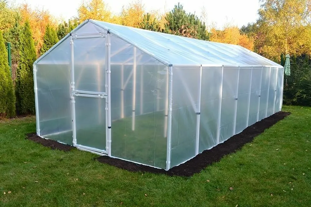 Gewächshaus 6m X 3m Treibhaus Folientunnel Tomatenhaus Foliengewächshaus 18m22 Türen, Sturm-test, 18m2 EU 3 Gewächshaus 6m X 3m Treibhaus Folientunnel Tomatenhaus Foliengewächshaus 18m22 Türen, Sturm-test, 18m2 EU