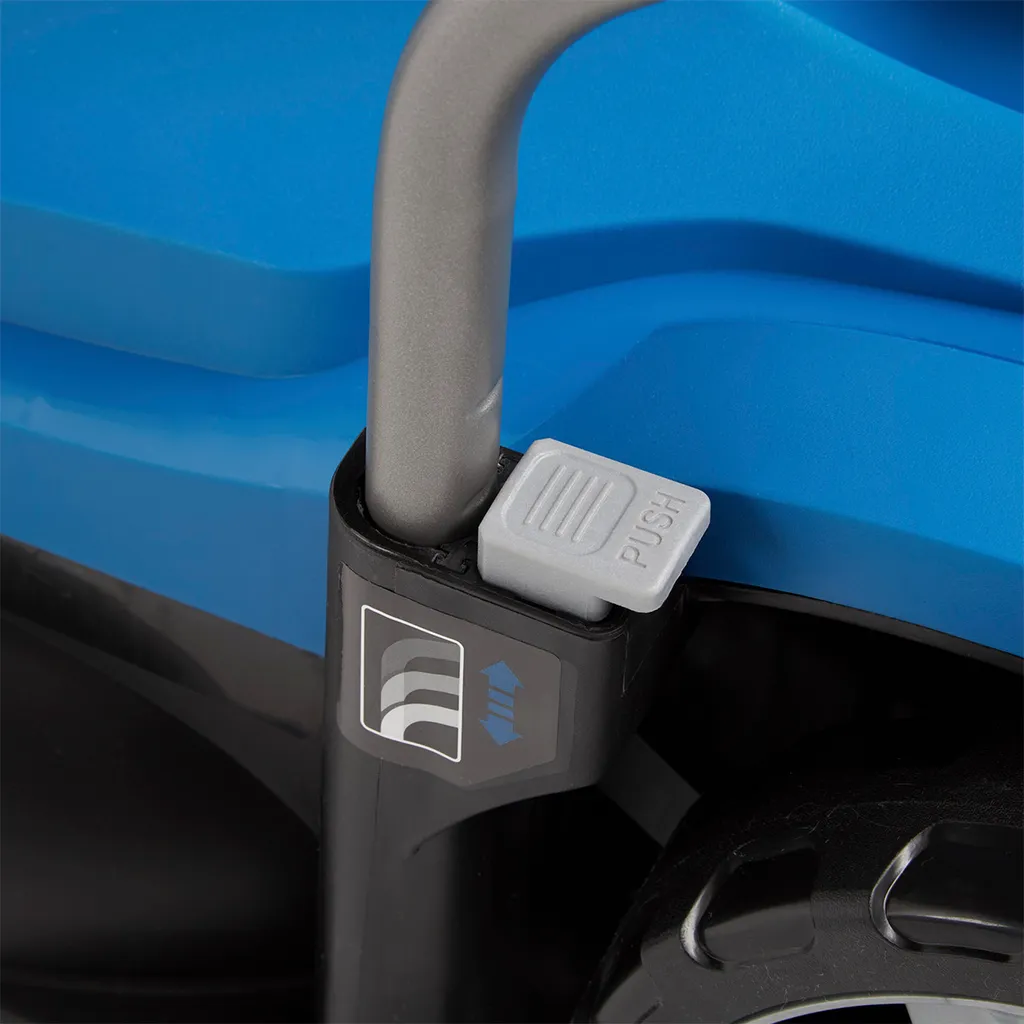 HYUNDAI Elektro-Rasenmäher LM3301E Mit Mulchfunktion (Schnittbreite 33 Cm, 5-fache Höhenverstellung 25-65 Mm, 1300W, 35L Fangkorb, , Elektro-Mäher, Mulchmäher, Mulcher) 10 HYUNDAI Elektro-Rasenmäher LM3301E Mit Mulchfunktion (Schnittbreite 33 Cm, 5-fache Höhenverstellung 25-65 Mm, 1300W, 35L Fangkorb, , Elektro-Mäher, Mulchmäher, Mulcher) – Bild 8