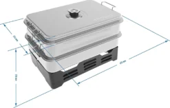 Tischräucherofen Edelstahl Räucherofen Smoker Mit Thermometer X2 Brenner BROWIN 24 Tischräucherofen Edelstahl Räucherofen Smoker Mit Thermometer X2 Brenner BROWIN -Günstiges Laube Lust Geschäft 2d13550040c21b266c25054dedf90055