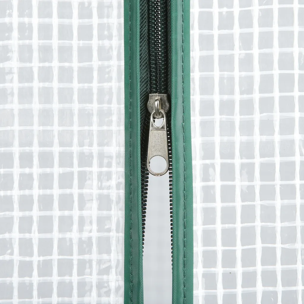 Hoberg Folien-Gewächshaus - 100 X 50 X 158/170 Cm Gewächshaus Tomatengewächshaus Treibhaus Frühbeet Folienzelt PE-Folie 140 G/m² 10 Hoberg Folien-Gewächshaus - 100 X 50 X 158/170 Cm Gewächshaus Tomatengewächshaus Treibhaus Frühbeet Folienzelt PE-Folie 140 G/m² – Bild 8