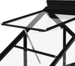 VidaXL Glas Gewächshaus Anthrazit 155x103x191 Cm Aluminium -Günstiges Laube Lust Geschäft 2d4027def74f671d15b51c9aa75162fb