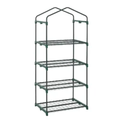 Juskys Foliengewächshaus Aufrollbare Tür – Kompaktes Gewächshaus Für Pflanzen - Stabiles Balkon Treibhaus Mit 4 Ebenen, Großem Eingang, PE-Abdeckung 24 Juskys Foliengewächshaus Aufrollbare Tür – Kompaktes Gewächshaus Für Pflanzen - Stabiles Balkon Treibhaus Mit 4 Ebenen, Großem Eingang, PE-Abdeckung -Günstiges Laube Lust Geschäft 2de34426984237ddcdc65ea40f45b2ff