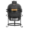 BBQ-Toro Kamado Grill Holzkohlegrill Ø 32 Cm "HAIIRO" Mit Gusseisenrost Und Thermometer, Grau -Günstiges Laube Lust Geschäft 2e054f8ed10c399ae7c7349dc645dc87