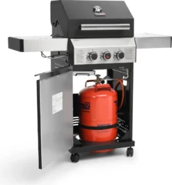 TAINO BLACK 2+1 Gasgrill-Set Haube Regler Gasgrill Mit Seitenbrenner Gusseisen-Rost Gasgrill 2 Brenner Standgrill Matt Schwarz -Günstiges Laube Lust Geschäft 2eef6e306ecfe0ba00da2d24678e85f2