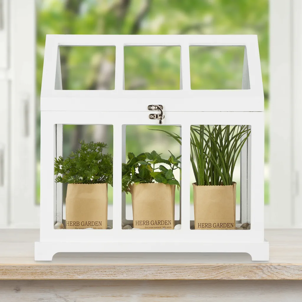 Relaxdays Mini Gewächshaus 2er Set Indoor 5 Relaxdays Mini Gewächshaus 2er Set Indoor – Bild 3