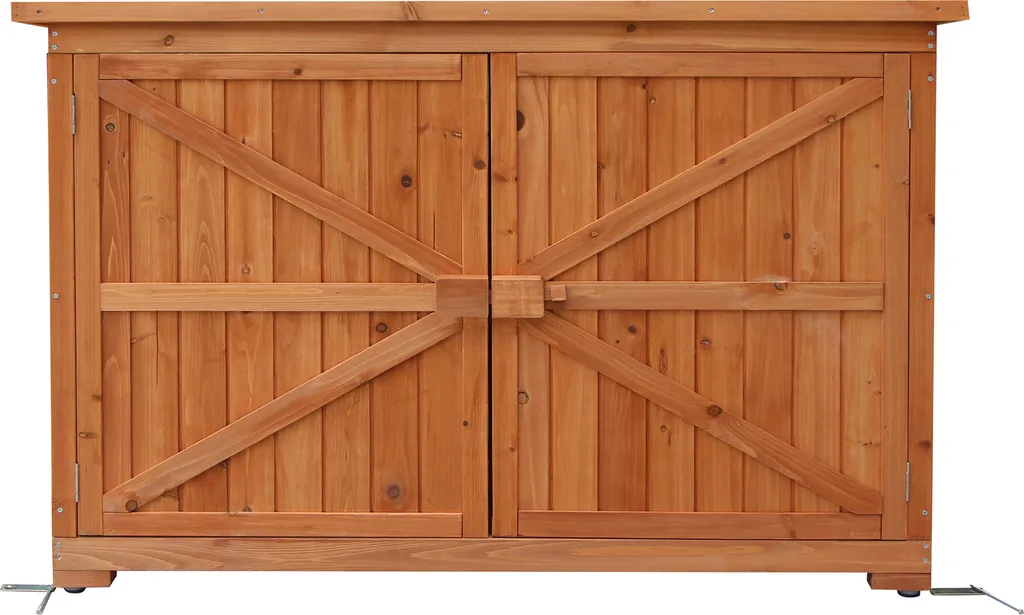 MCombo Gartenschrank Gerätescharank Gerätehaus Geräteschuppen Gartenhaus Holz 1280 4 MCombo Gartenschrank Gerätescharank Gerätehaus Geräteschuppen Gartenhaus Holz 1280 – Bild 2