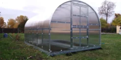Gewächshaus KLASIKA 12 (3x4m) Mit Fundamenten Und 6mm Polycarbonat;