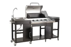 HC Garten & Freizeit Gasgrill-Küche Grillküche Gartengrill Outdoorküche Außenküche Küchenwagen -Günstiges Laube Lust Geschäft 31c8e3c7535a22a4d899980aa0889729