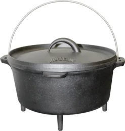 Jim Beam Pfannen-Schmortopf-Set Gusseisernes Koch-Set Dutch Oven Set 9-teilig. In Holztruhe -Günstiges Laube Lust Geschäft 32b4725d182530e0e4e3a6f197b7be8f