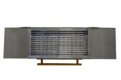 Walexo Familien Grill Mangal Inkl. 14 Spieße Aus Edelstahl Mit Klappbaren Füßen Schaschlik Und BBQ Kohlegrill Säulengrill Standgrill -Günstiges Laube Lust Geschäft 32be55b2edb1edba86ad6080a54cf098