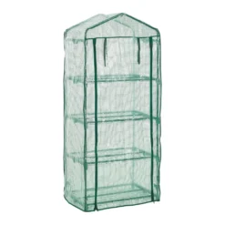 Juskys Foliengewächshaus Aufrollbare Tür – Kompaktes Gewächshaus Für Pflanzen - Stabiles Balkon Treibhaus Mit 4 Ebenen, Großem Eingang, PE-Abdeckung 22 Juskys Foliengewächshaus Aufrollbare Tür – Kompaktes Gewächshaus Für Pflanzen - Stabiles Balkon Treibhaus Mit 4 Ebenen, Großem Eingang, PE-Abdeckung -Günstiges Laube Lust Geschäft 32bfe053b48a12e15e18a2bdc3f082e1