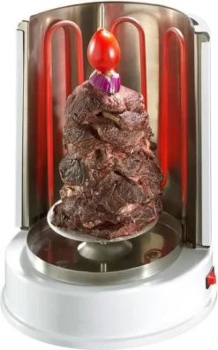 Syntrox Gyrosgrill Chef Grill RO-1400W-W Dönergrill Weiß -Günstiges Laube Lust Geschäft 3366cc1770975557b3263fce7317a609