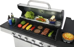 El Fuego® Edelstahl Gasgrill San Antonio 6+1 Brenner Roste Gusseisen AY5861 -Günstiges Laube Lust Geschäft 33acc0529590936984d8a8742a24247f