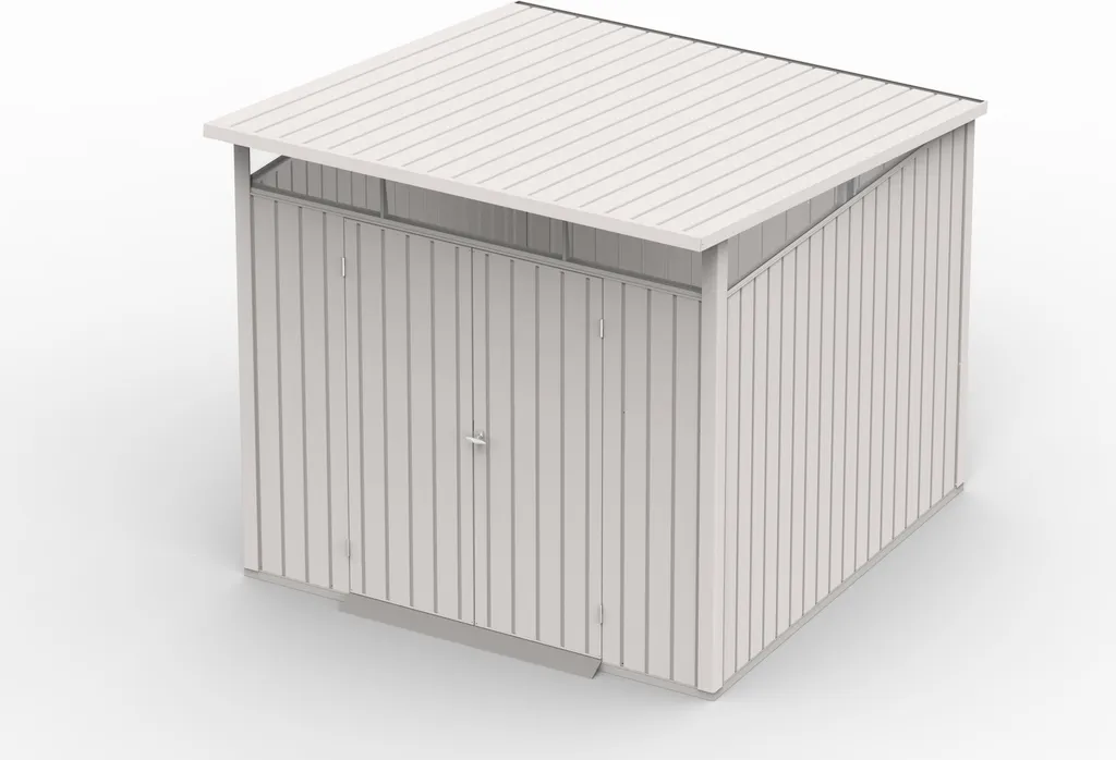 Metallgerätehaus Palladium 8x6 7 Metallgerätehaus Palladium 8x6 – Bild 5